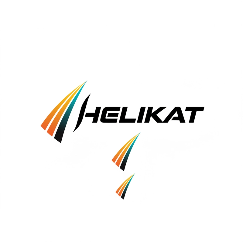 AI logo design: Design a premium, modern logo for “HELIKAT,” a high-performance fintech brand that empowers people t... - Generated with Gemini nano banana