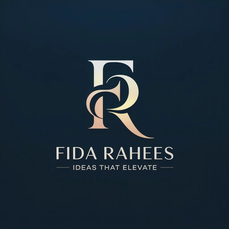 AI logo design: A premium logo design showcasing an elegantly intertwined "F" and "R" monogram with flowing, subtle... - Generated with ideogram