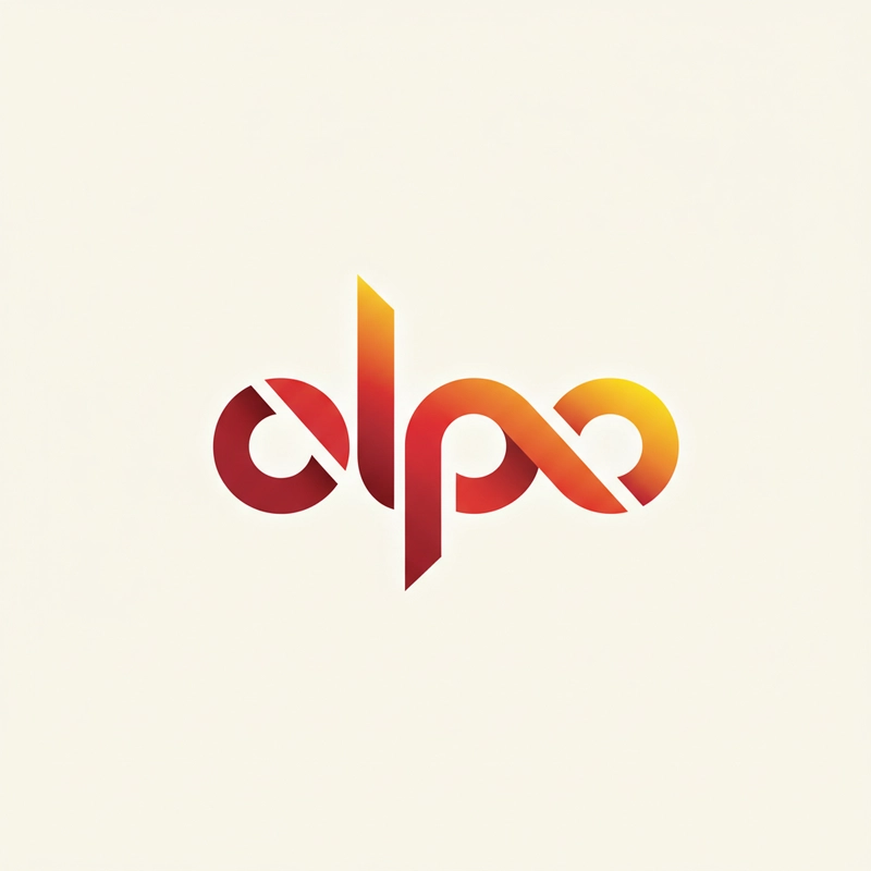 AI logo design: A modern logo design featuring the intertwined letters "Olpo" presented in a sleek, minimalist style... - Generated with Gemini nano banana