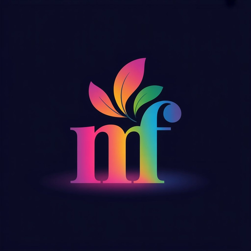 AI logo design: A modern logo design featuring a stylized uppercase "R" with clean geometric lines and a subtle silv... - Generated with ideogram